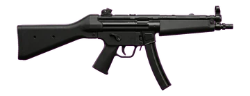 Modelo 3D da MP5 "VASSOURA" no jogo